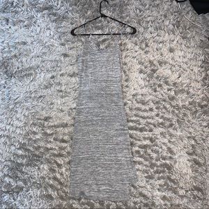 Heather Grey Cotton Dress